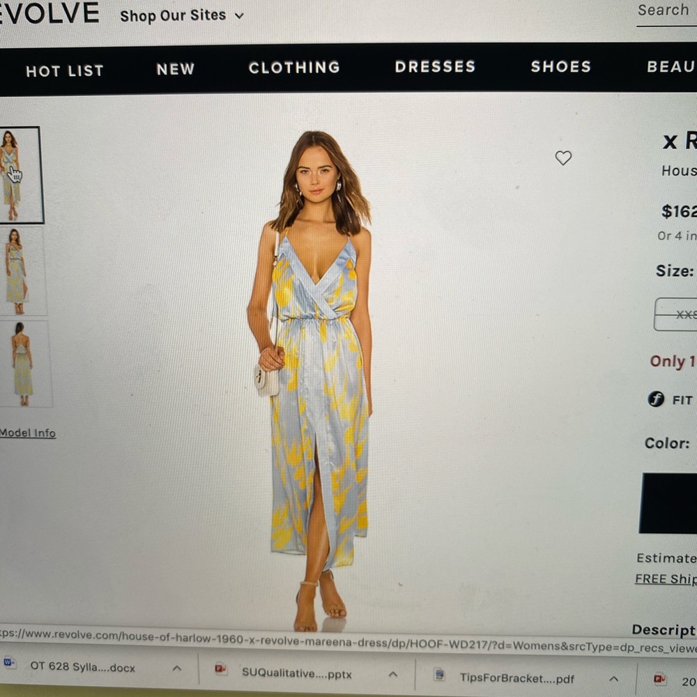 Revolve house oh Harlow mareena dress